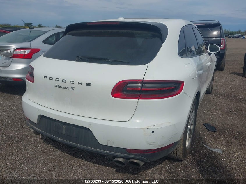 Vin: wp1ab2a50glb54798, lot: 3105629, porsche macan s 20164