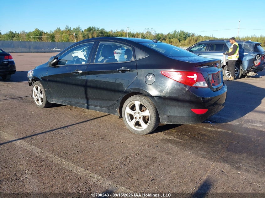 Vin: kmhcu4ae5du332142, lot: 3105640, hyundai accent gls 20133