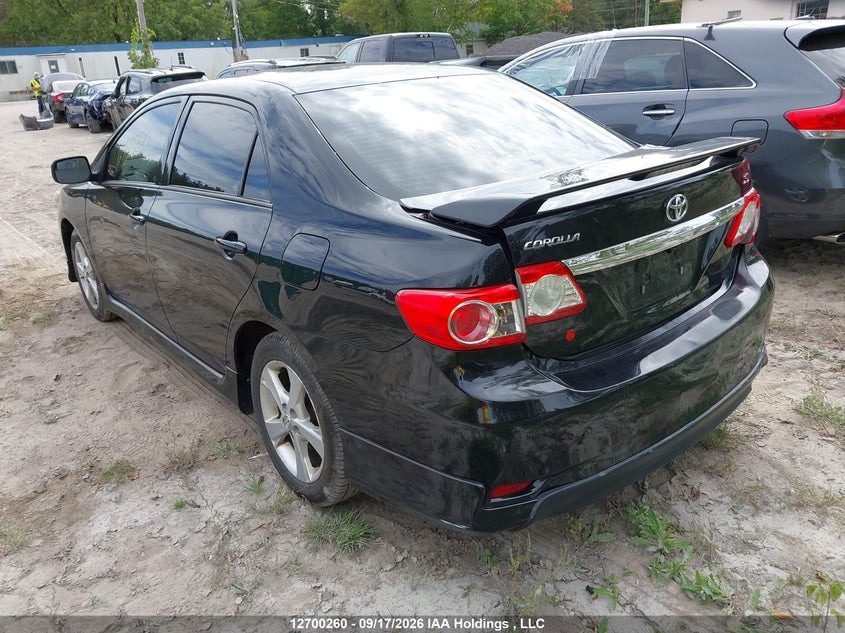 Vin: 2t1bu4ee3cc829602, lot: 3105657, toyota corolla s 20123