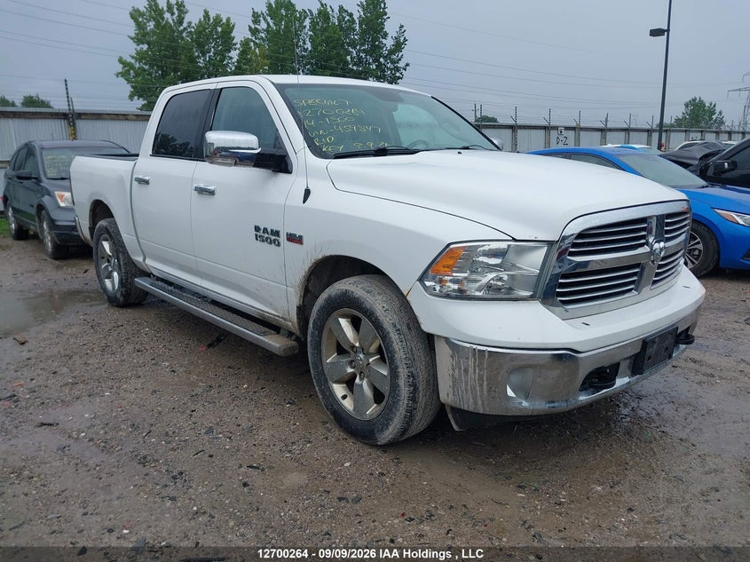 2014 Ram 1500 Slt, Правий бік, IAAI, VIN 1C6RR7LT7ES459847