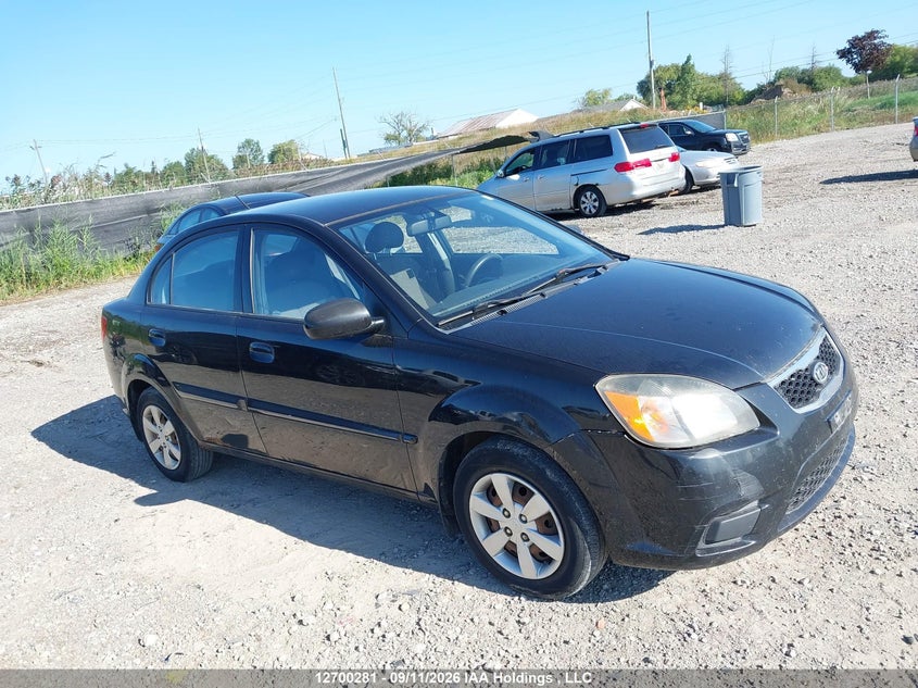 2011 Kia Rio, Лівий бік, IAAI, VIN KNADH4B37B6867546