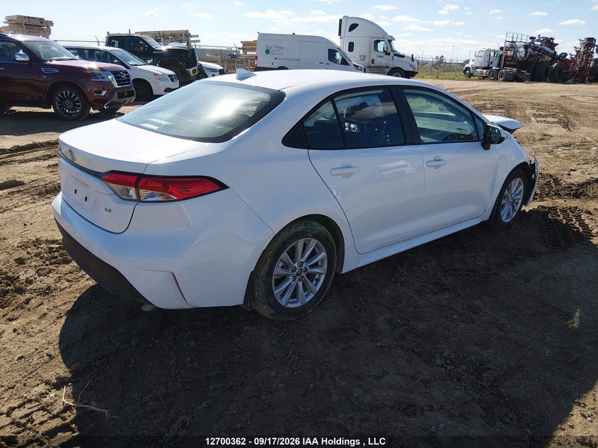 Vin: 5yfb4mde3tp436720, lot: 3105769, toyota corolla le 20264