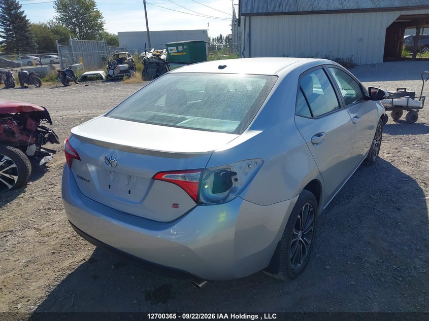 Vin: 2t1burhe7ec121199, lot: 3105772, toyota corolla 20144