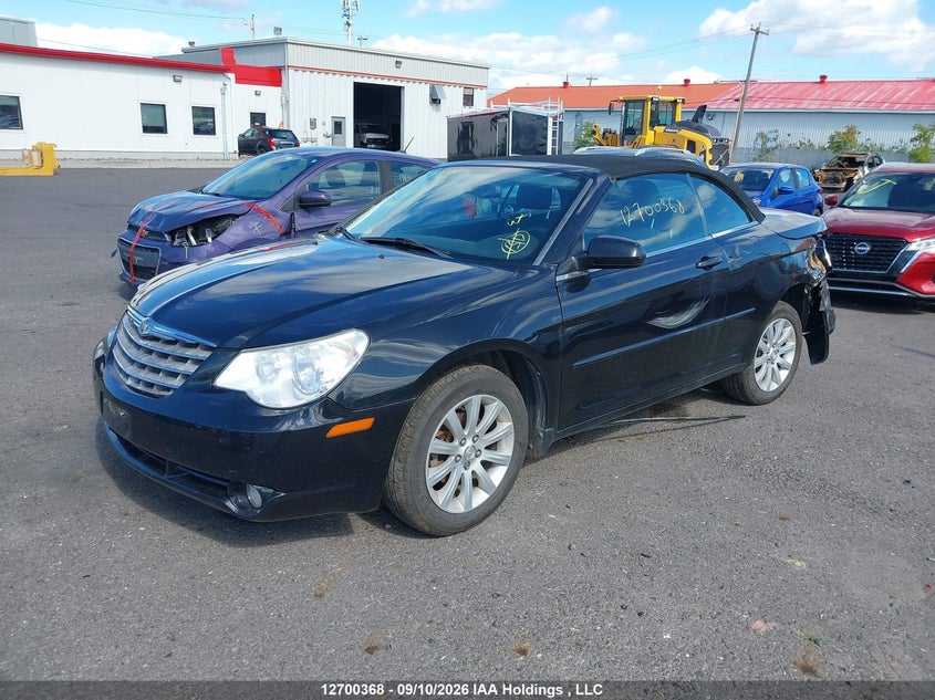 2010 Chrysler Sebring, Лівий зад, IAAI, VIN 1C3BC5ED4AN156804 — фото 2