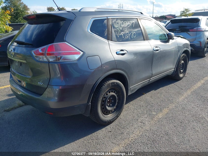 2016 NISSAN ROGUE S/SV - zdjęcie 4