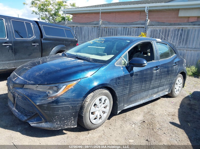 Vin: jtnk4rbe8l3091902, lot: 3105797, toyota corolla se/xse 20202