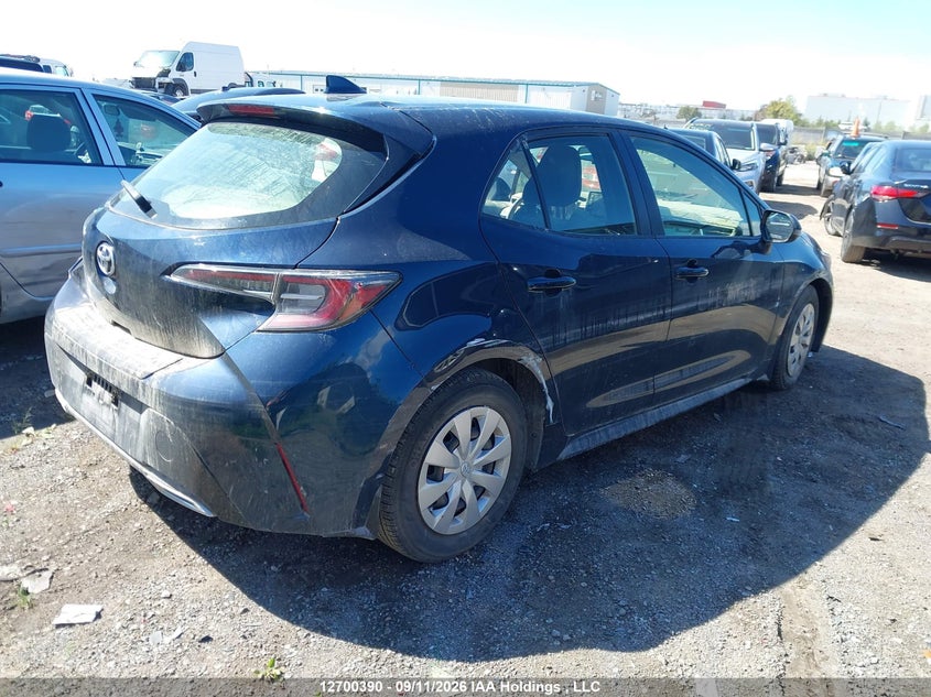 Vin: jtnk4rbe8l3091902, lot: 3105797, toyota corolla se/xse 20204