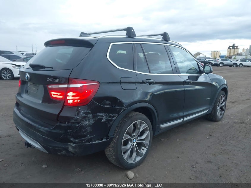 Vin: 5uxwx9c34h0t20772, lot: 3105806, bmw x3 xdrive28i 20174