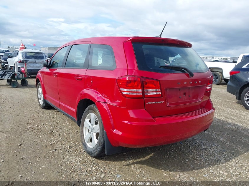 Vin: 3c4pdcab4ft516622, lot: 3105813, dodge journey se 20153
