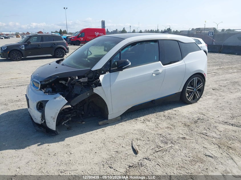 Vin: wby1z4c56fv503387, lot: 3105843, bmw i3 rex 20152