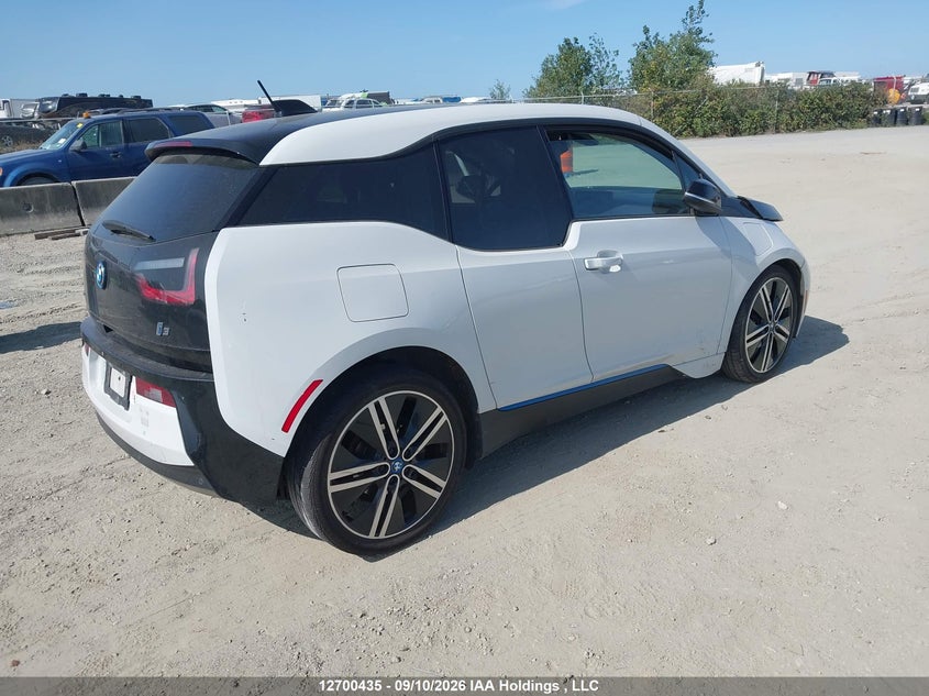 Vin: wby1z4c56fv503387, lot: 3105843, bmw i3 rex 20154