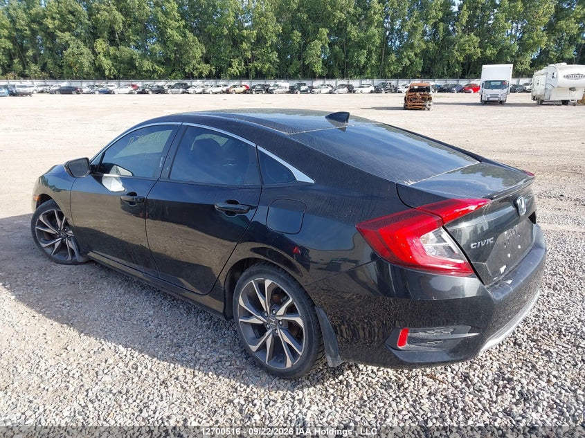 Vin: 2hgfc1f9xkh105819, lot: 3105925, honda civic touring 20193