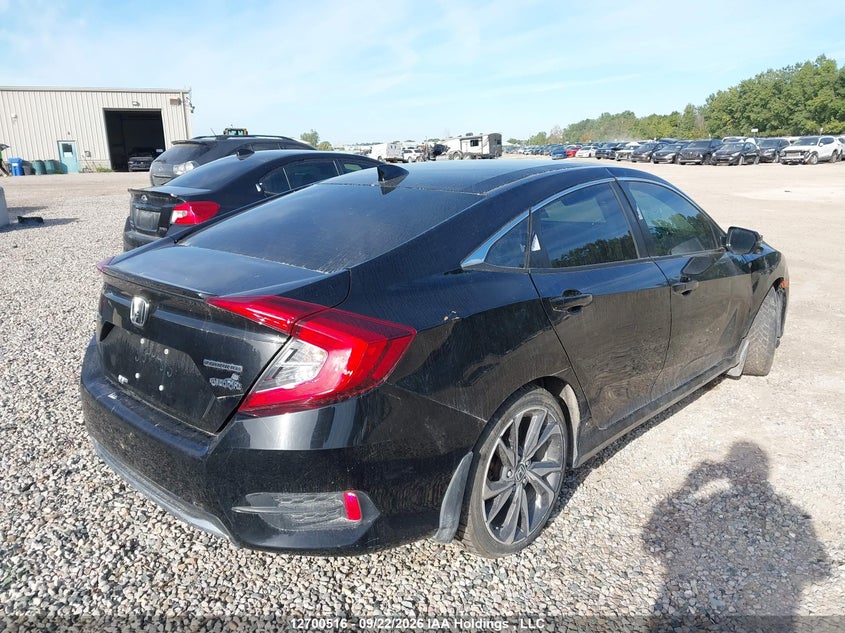 Vin: 2hgfc1f9xkh105819, lot: 3105925, honda civic touring 20194
