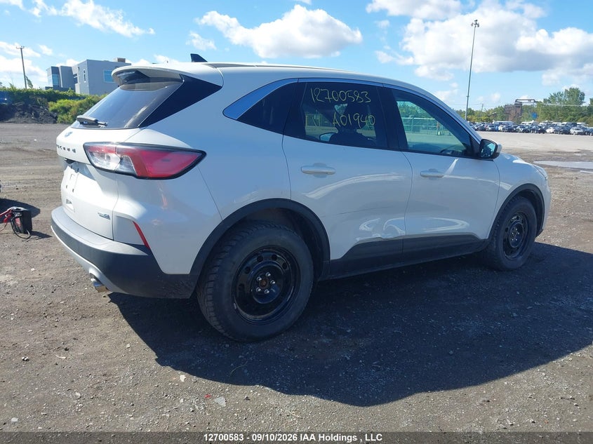 Vin: 1fmcu9g66lua01940, lot: 3105993, ford escape se 20204