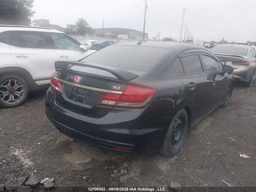 Vin: 2hgfb6e53fh200100, lot: 3106002, honda civic si si 20154