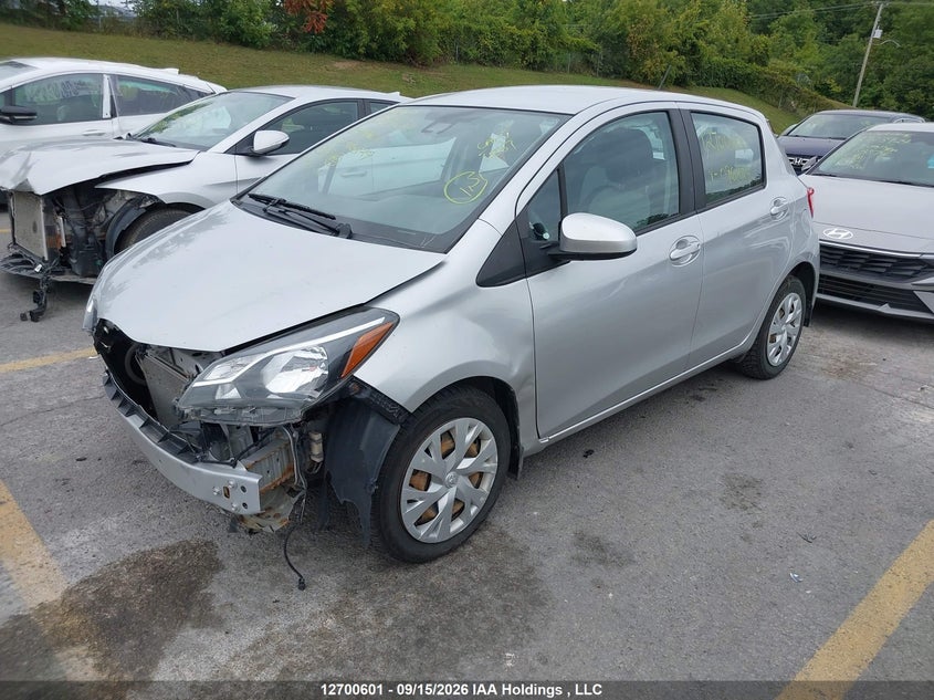 Vin: vnkktud38ja096829, lot: 3106011, toyota yaris le 20182