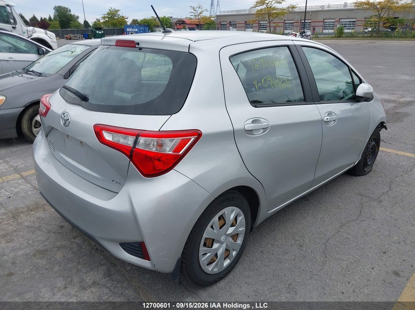 Vin: vnkktud38ja096829, lot: 3106011, toyota yaris le 20184