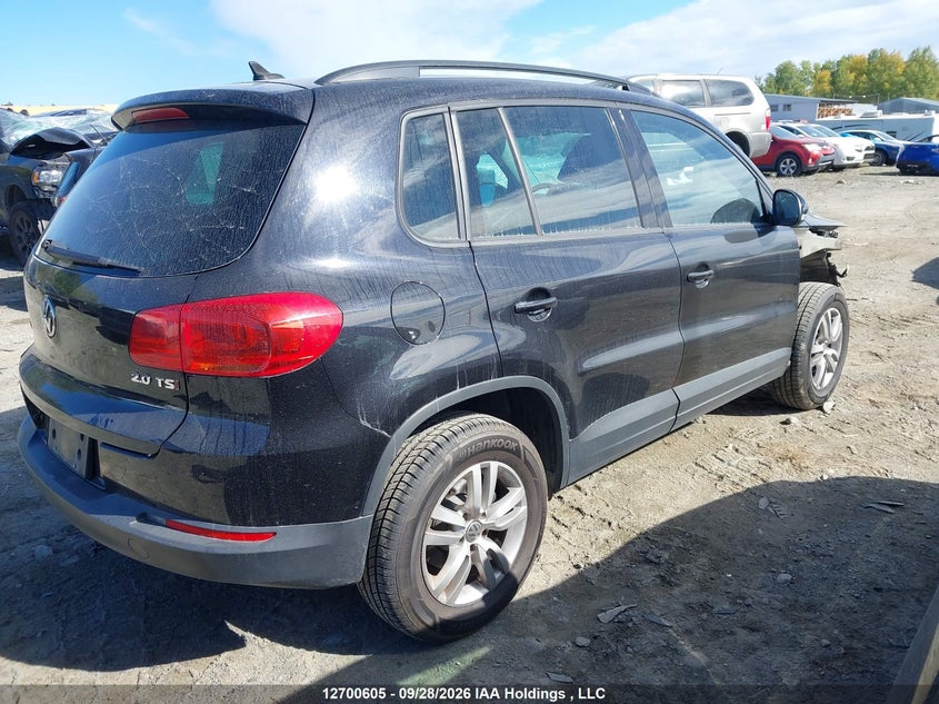 Vin: wvghv7ax9gw589531, lot: 3106015, volkswagen tiguan trendline 20164