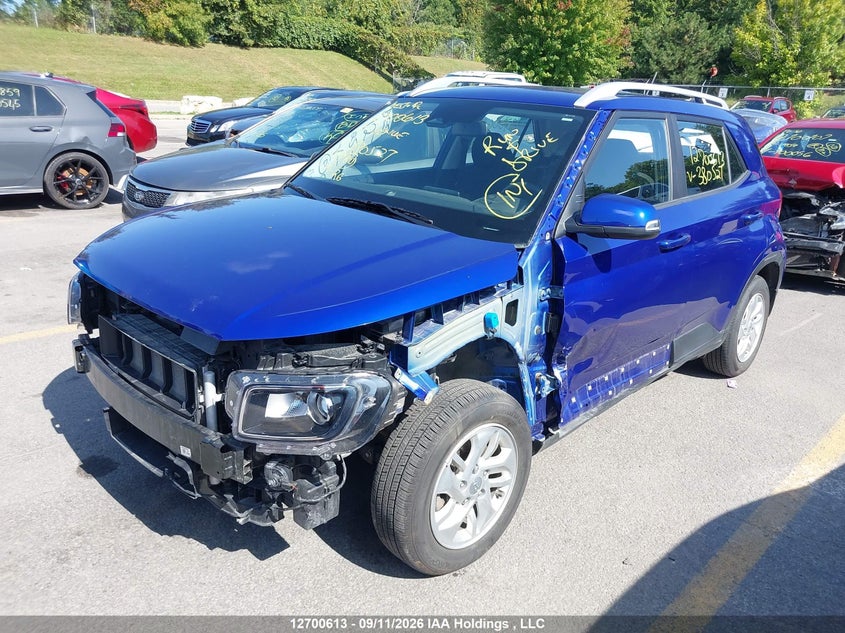 Vin: kmhrc8a31su380527, lot: 3106025, hyundai venue sel/limited 20252
