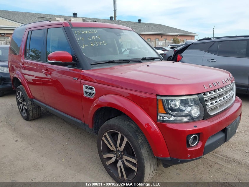 2014 Land Rover Lr4, Front, IAAI, VIN SALAK2V6XEA703915