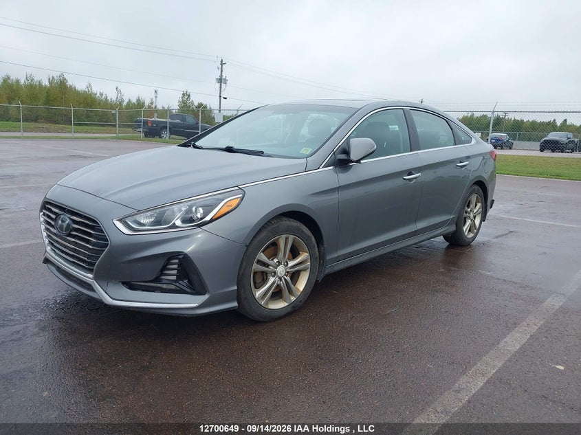 2018 Hyundai Sonata, Удар ззаду, IAAI, VIN 5NPE34AF0JH698766 — фото 2