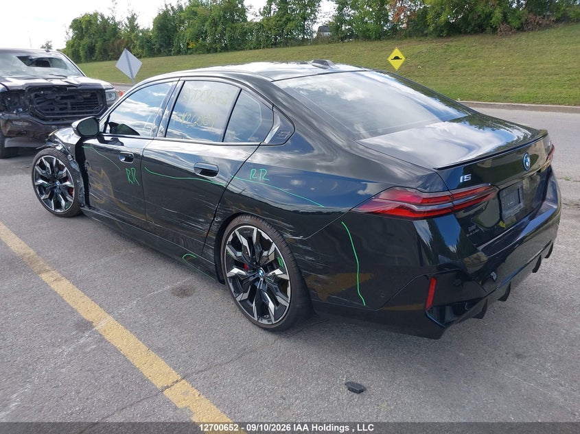 Vin: wby43fk07scv86009, lot: 3106065, bmw i5 m60i xdrive 20253