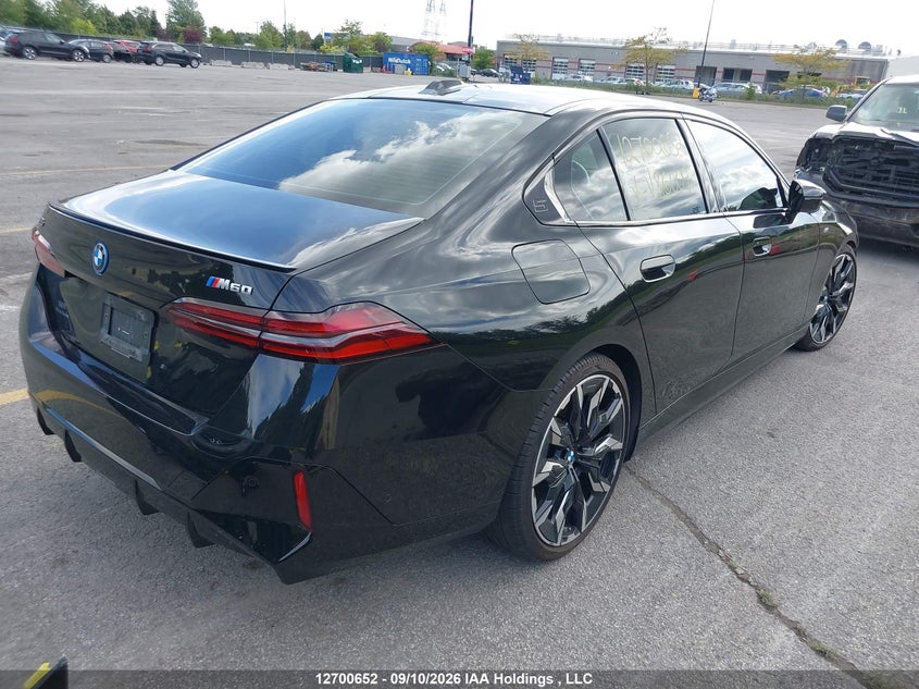 Vin: wby43fk07scv86009, lot: 3106065, bmw i5 m60i xdrive 20254