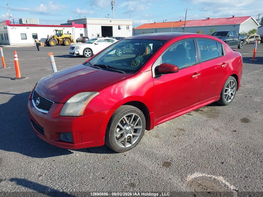 2010 Nissan Sentra, Transmission Damage, IAAI, VIN 3N1CB6AP1AL669794 — photo 2