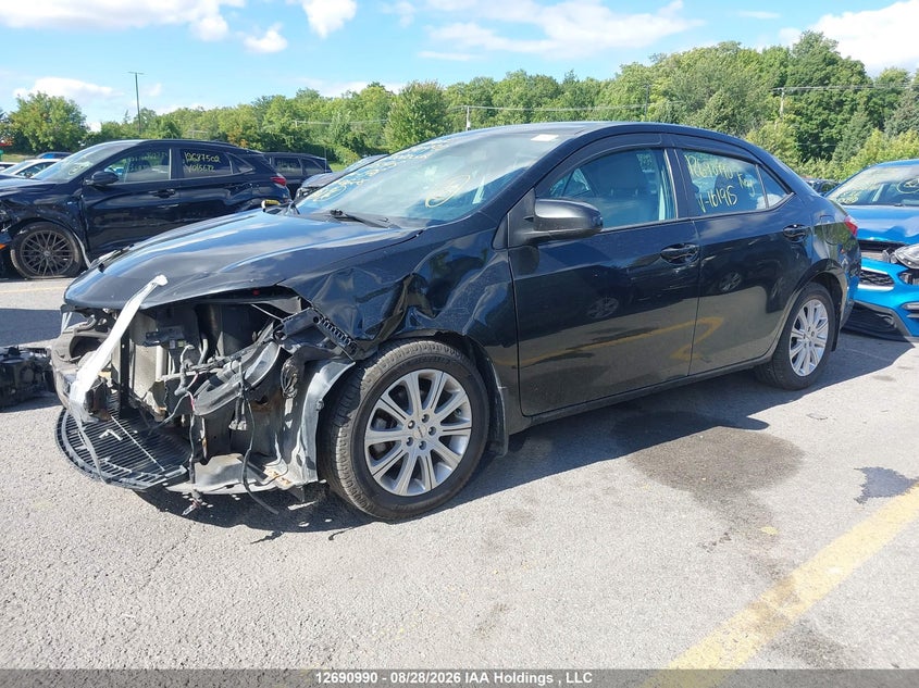 Vin: 2t1burhe9ec161915, lot: 3106103, toyota corolla le 20142