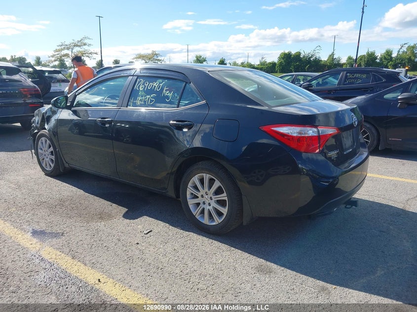 Vin: 2t1burhe9ec161915, lot: 3106103, toyota corolla le 20143