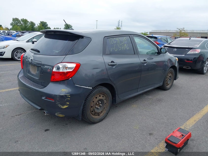 Vin: 2t1ku4ee2bc637196, lot: 3106107, toyota matrix 20114