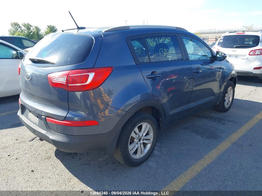 Vin: kndpb3a29b7138317, lot: 3106118, kia sportage lx 20114