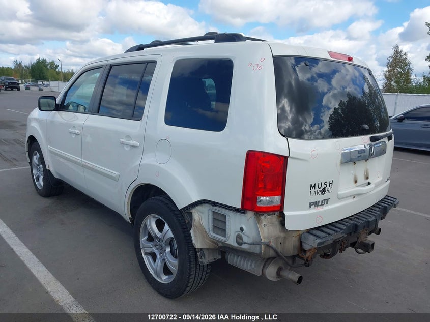 Vin: 5fnyf4h24eb503487, lot: 3106182, honda pilot lx 20143