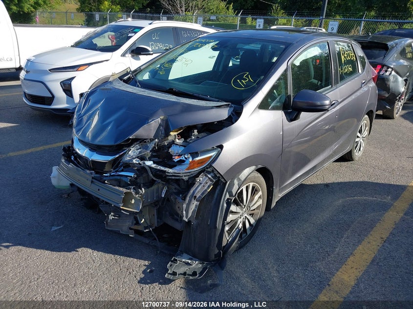 Vin: 3hggk5h76km102542, lot: 3106197, honda fit ex 20192