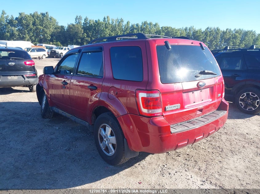 Vin: 1fmcu9dg1cka95234, lot: 3106211, ford escape xlt 20123