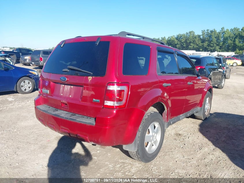 Vin: 1fmcu9dg1cka95234, lot: 3106211, ford escape xlt 20124