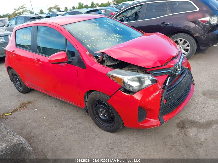 Vin: vnkktud31fa033269, lot: 3106264, toyota yaris le 2015 img_1