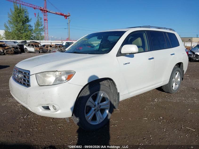 2008 Toyota Highlander, Град, IAAI, VIN JTEES42A782082172 — фото 2