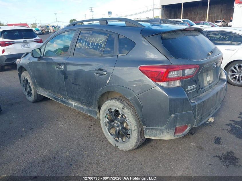Vin: jf2gtapc9m8339554, lot: 3106277, subaru crosstrek premium 20213