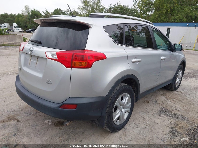 Vin: 2t3bfrev7ew153123, lot: 3106321, toyota rav4 le 20144