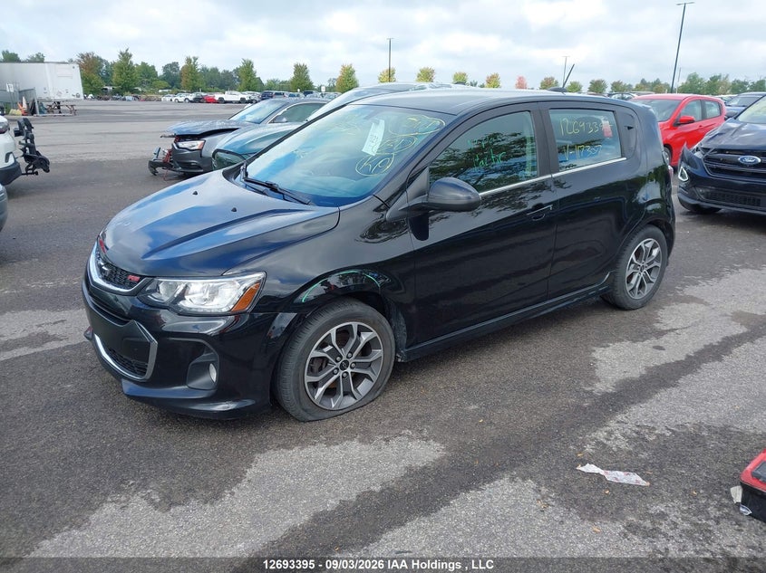 Vin: 1g1jd6sh4j4117307, lot: 3106325, chevrolet sonic lt auto 20182