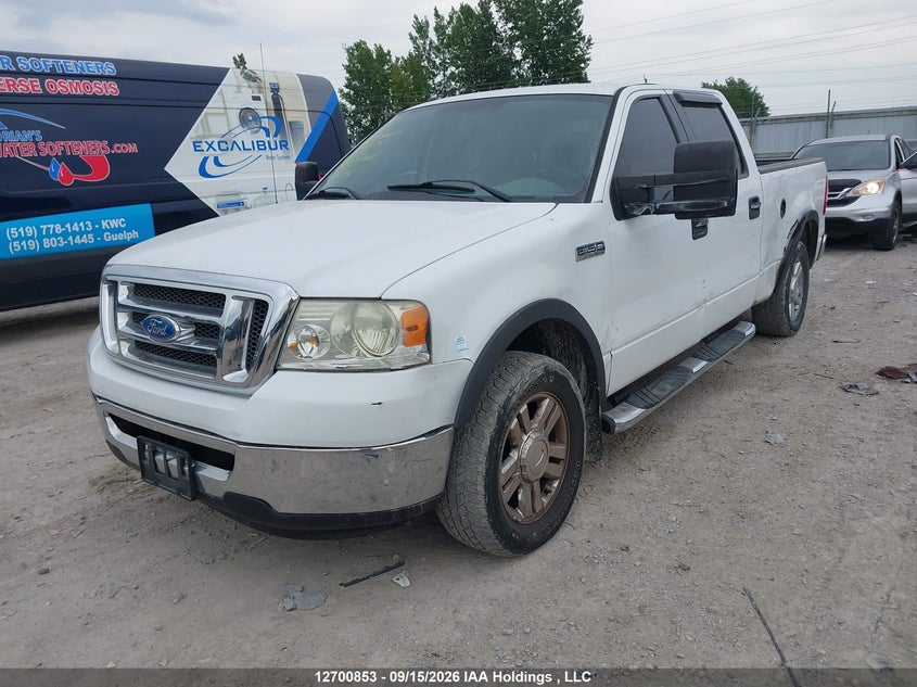 2008 Ford F-150 King Ranch/Lariat/Xlt, Right Side, IAAI, VIN 1FTPW12V58FC14180 — photo 2