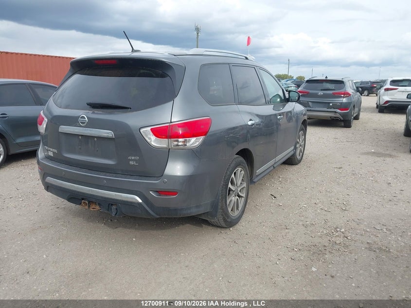 Vin: 5n1ar2mm5fc715524, lot: 3106406, nissan pathfinder s/sv/sl/platinum 20154