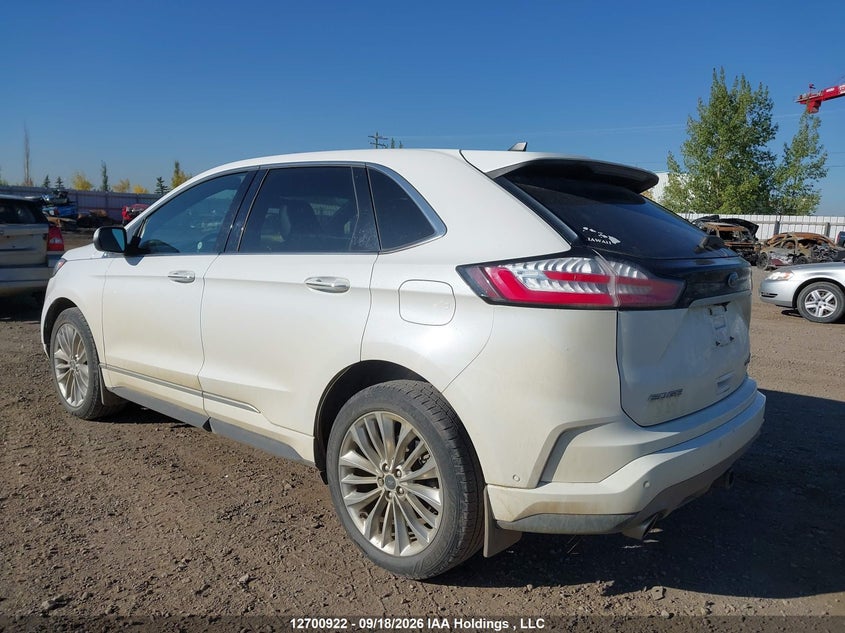 Vin: 2fmpk4k97lbb65327, lot: 3106417, ford edge titanium 20203
