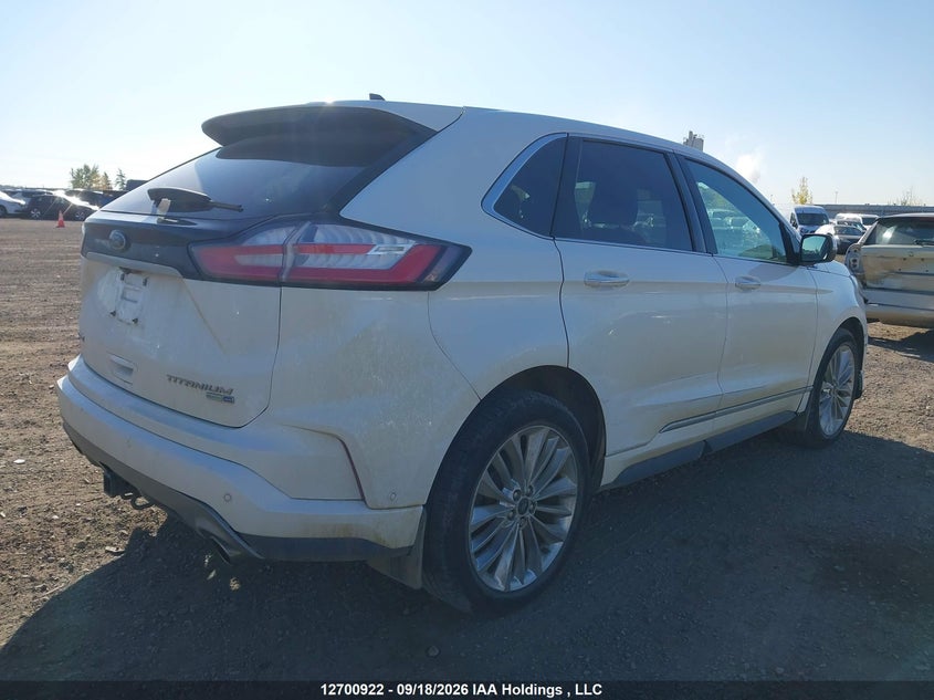 Vin: 2fmpk4k97lbb65327, lot: 3106417, ford edge titanium 20204