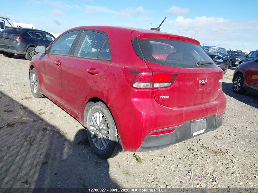 Vin: 3kpa25ad5pe527577, lot: 3106422, kia rio s 20233