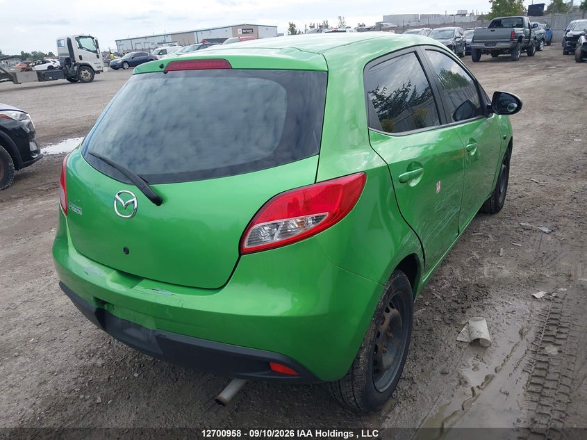 Vin: jm1de1hy2b0106651, lot: 3106453, mazda mazda2 20114