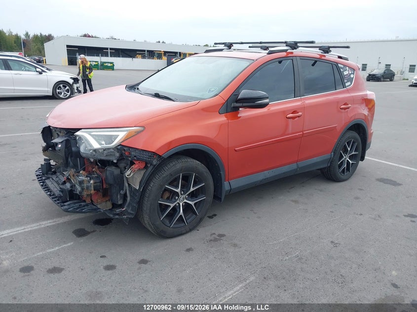 Vin: 2t3jfrev3gw474400, lot: 3106457, toyota rav4 se 20162