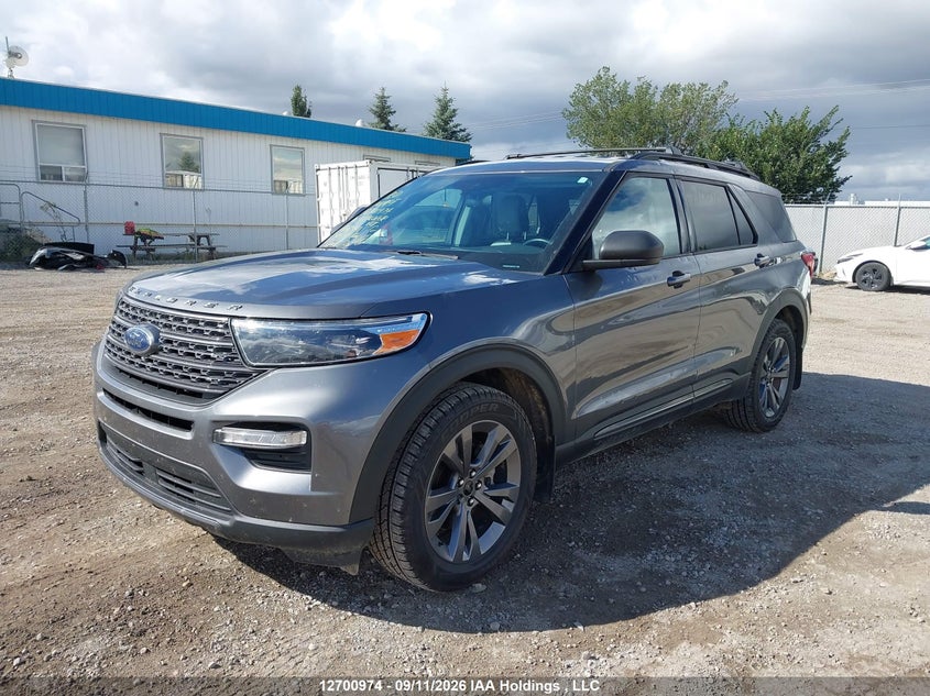 2021 Ford Explorer, Град, IAAI, VIN 1FMSK8DH7MGA73411 — фото 2