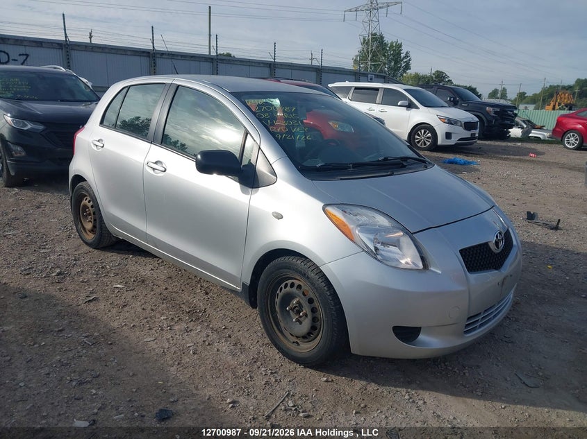2008 Toyota Yaris, Charity, IAAI, VIN JTDKT923885198031